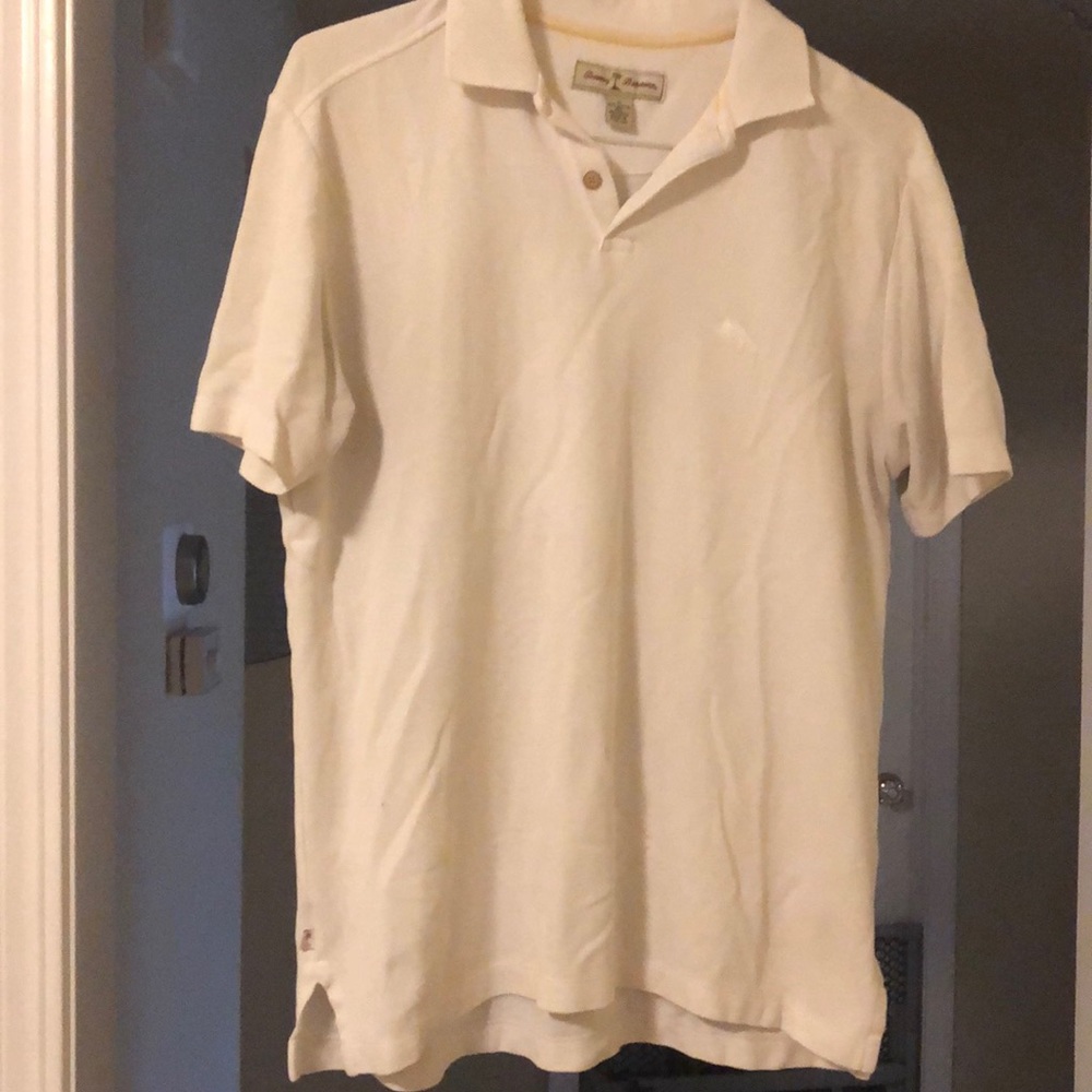 Tommy bahaha white polo, M